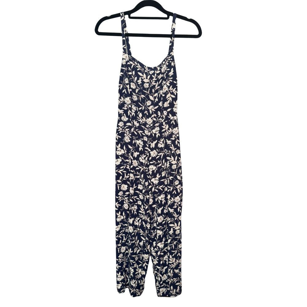 Old Navy Printed Square-Neck Cami Jumpsuit women's Size Small Petite - Picture 2 of 6